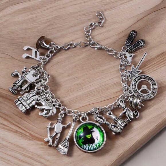Boutique Jewelry - Wicked Musical Charm Bracelet | Silver-Tone | One Size